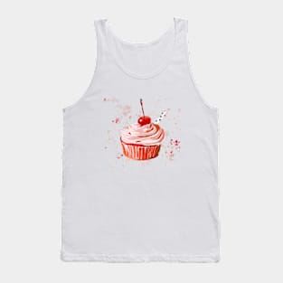 Cherry cupcake Tank Top